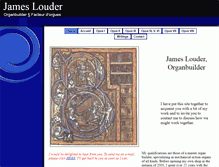 Tablet Screenshot of jameslouder.com